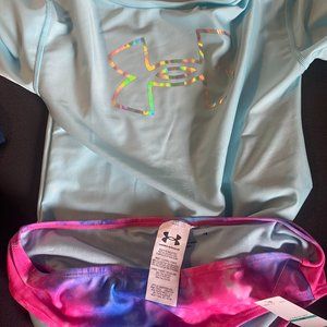 Girls Under Armour 2 piece Swim